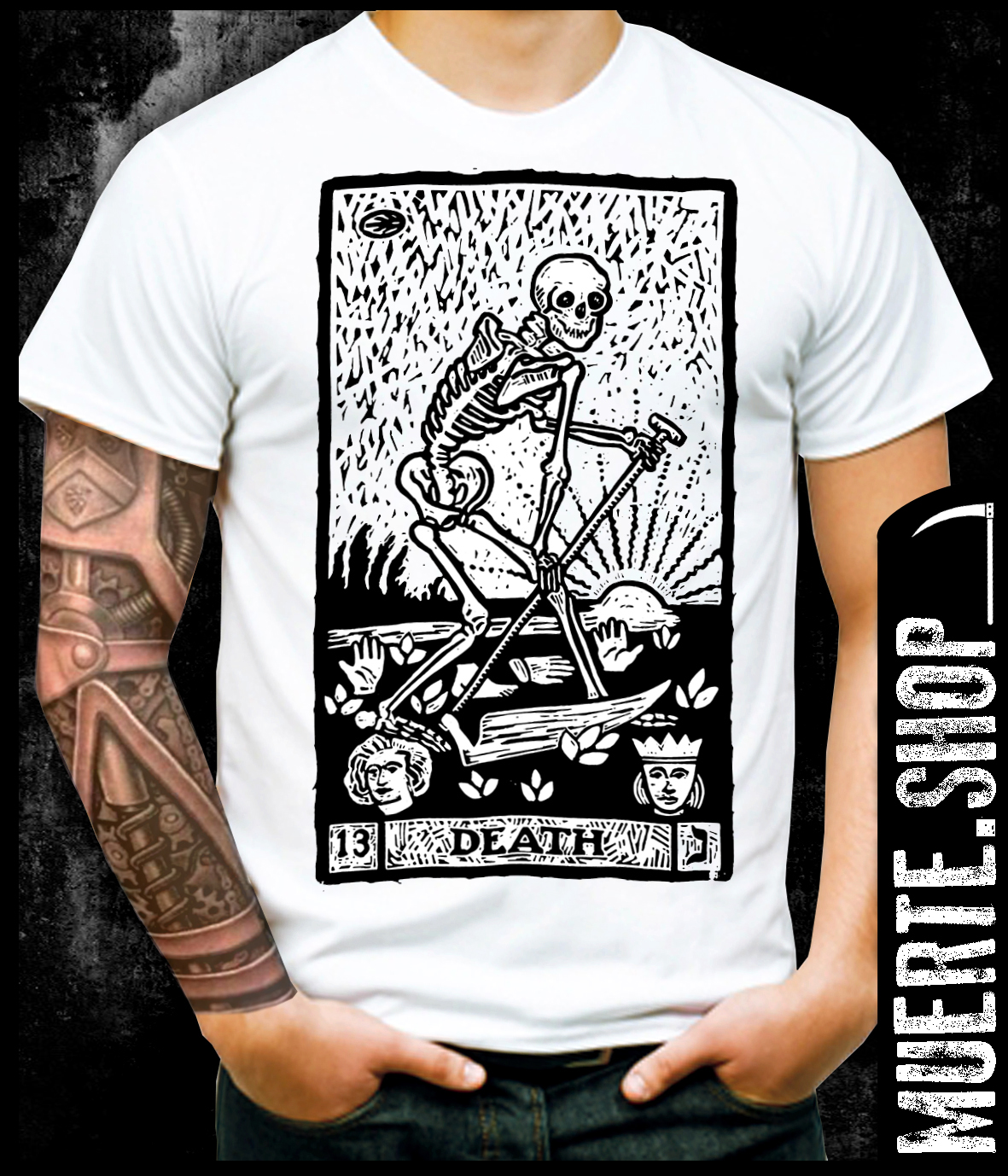 Тениска DEATH TARO CARD Тениска DEATH TARO CARD